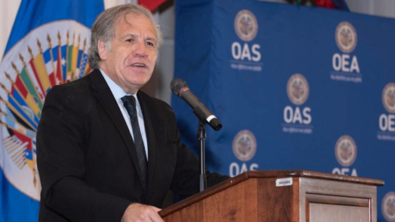 El secretario general Luis Almagro hizo énfasis en la crisis humanitaria venezolana.