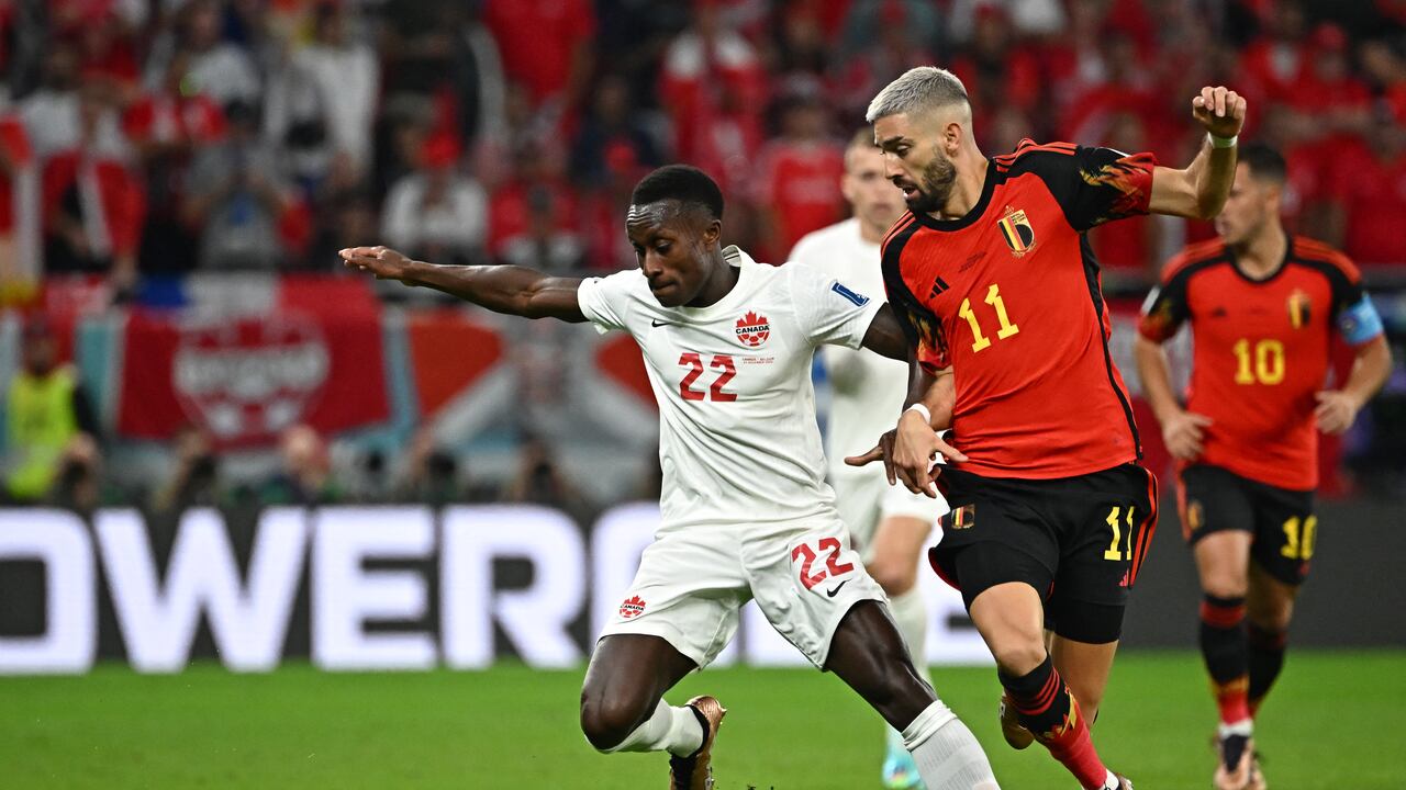 Bélgica vs. Canada, segundo partido del 23 de noviembre en el Grupo F.