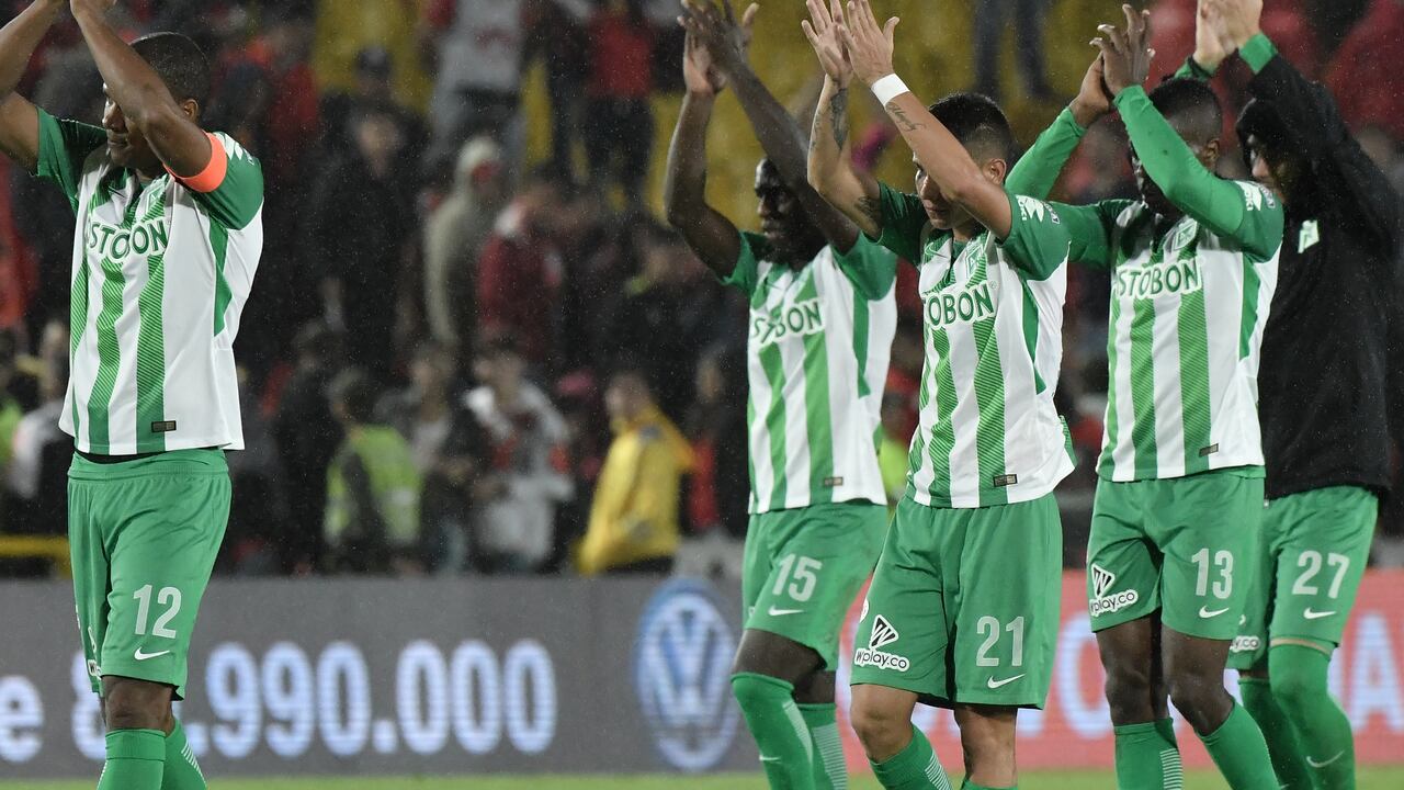 Alexis Henríquez durante su estancia con Atlético Nacional