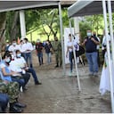 El acto de entrega de predios, para labores productivas, a excombatientes en Huila