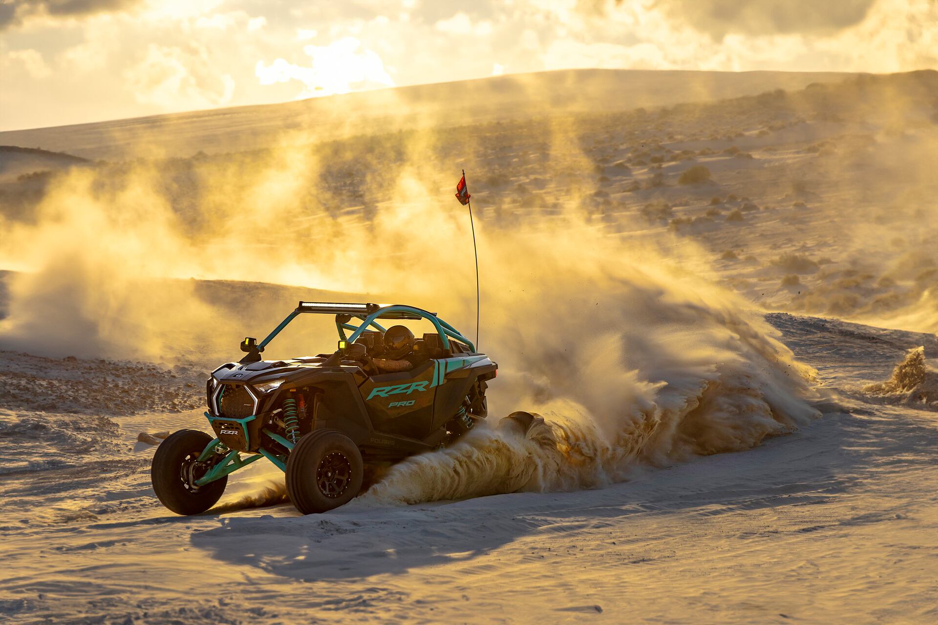 La firma Polaris tiene dentro de su portafolio la variante de vehículos utilitarios.