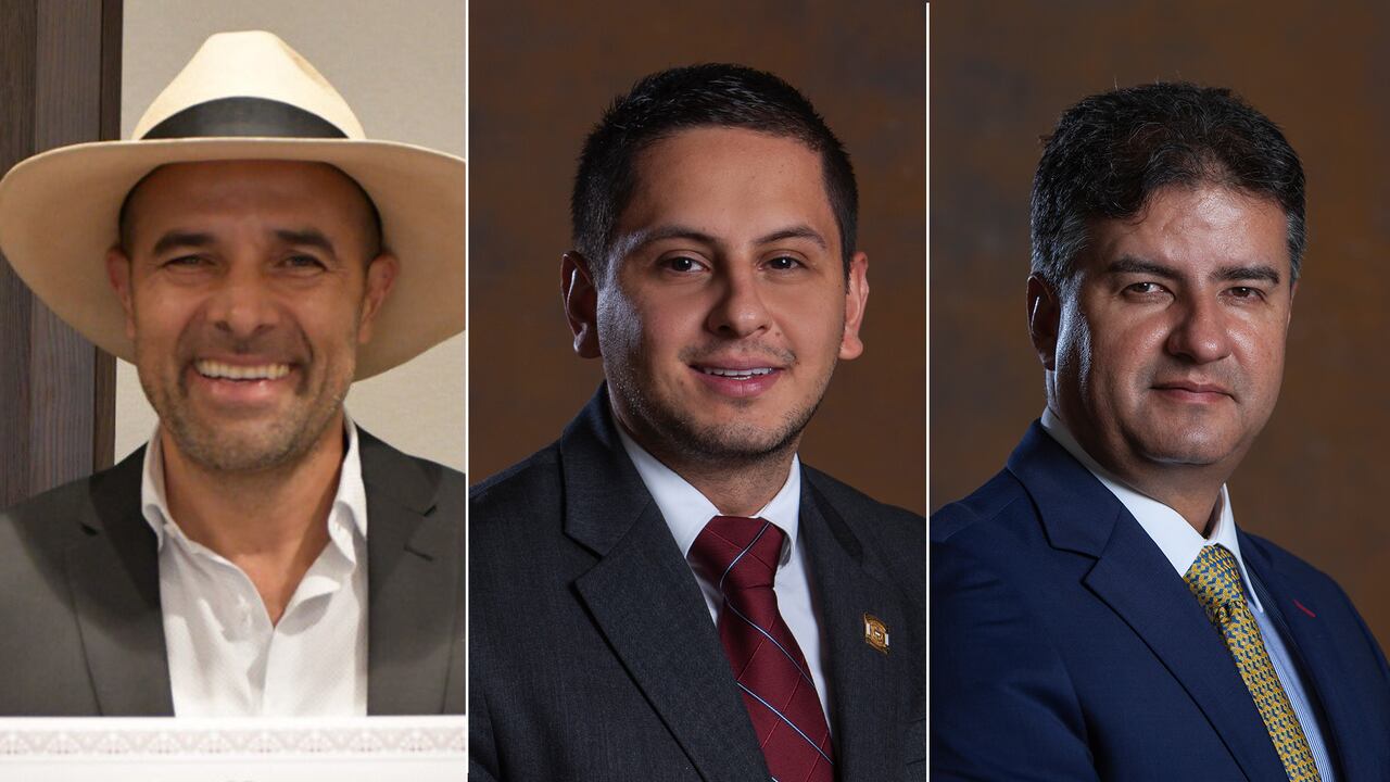 Andrés Guerra, Esteban Quintero y Jhon Jairo Berrío