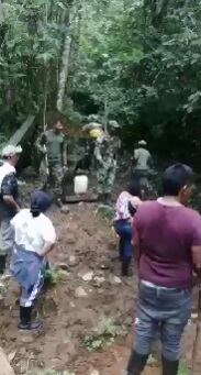 Asonada al Ejército en los Farallones de Cali. La imagen corresponde a otro caso.
