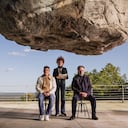 Antonio Banderas, Penélope Cruz y Óscar Martínez en 'COMPETENCIA OFICIAL' - Foto: Manolo Pavón