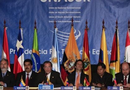 La cumbre de cancilleres de la Unasur no logró un consenso frente a la crisis diplomática entre Colombia y Venezuela.