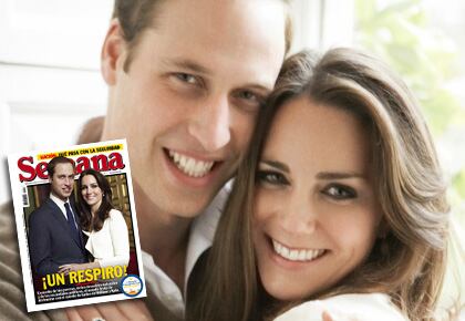 En esta imagen se puede ver el anillo de zafiro y brillantes que perteneció a Lady Di y que ahora usará Kate. Cuesta alrededor de 300.000 libras (unos 900 millones de pesos) y en todo el mundo se pueden conseguir réplicas chinas por menos de un dólar.