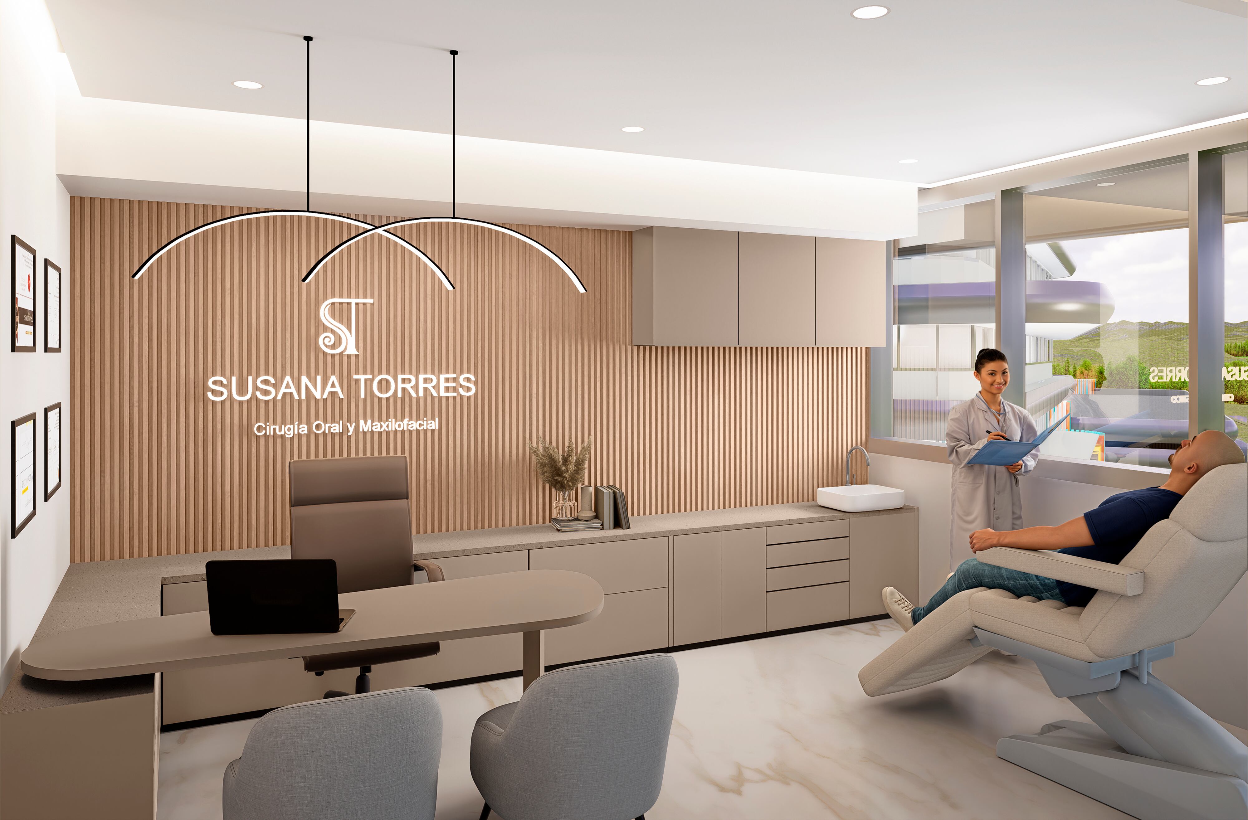 Los consultorios tipo vitrina son una propuesta arquitectónica única que combina funcionalidad médica con una alta exposición comercial.