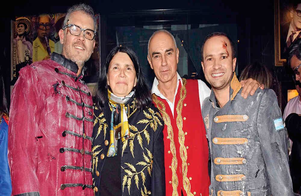 Guillermo Vives, María Eugenia Nates, José Botero y José Moya.