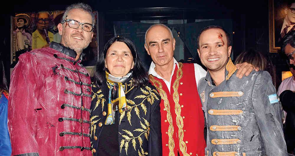Guillermo Vives, María Eugenia Nates, José Botero y José Moya.