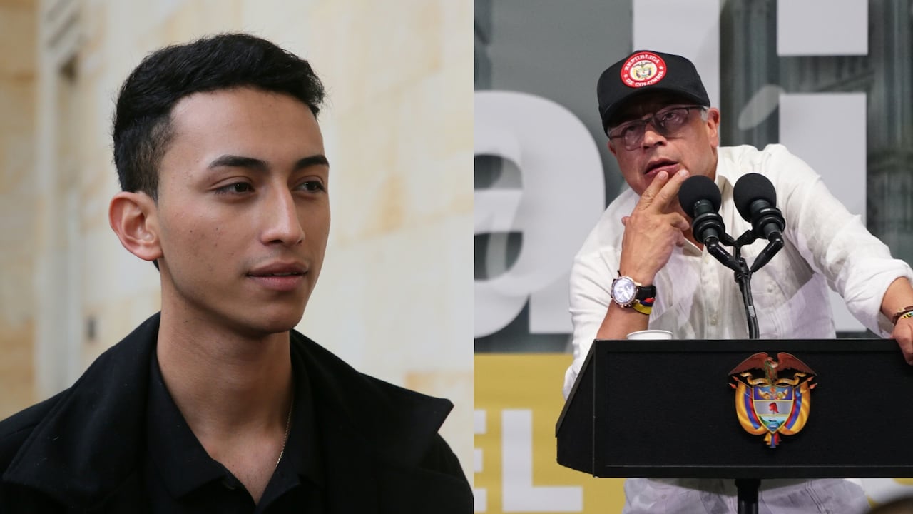 William Molina, consejero para la juventud, tiene una posición bastante crítica frente a la gestión del presidente Gustavo Petro.