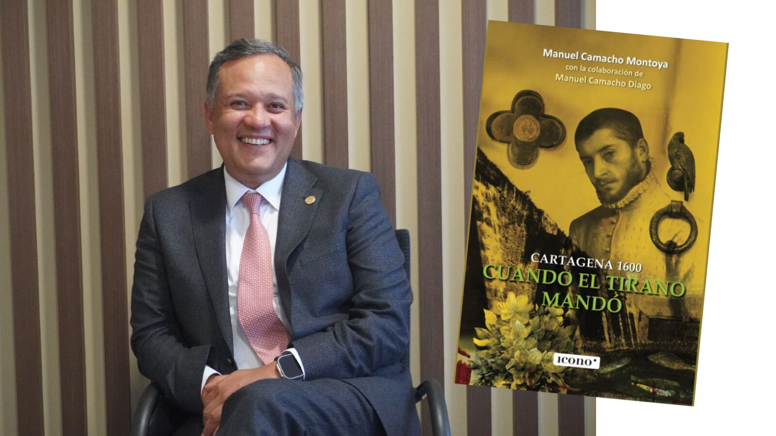 Manuel Camacho Montoya, médico y
miembro de la Academia Nacional de Medicina y de la Academia de Historia de Cartagena.