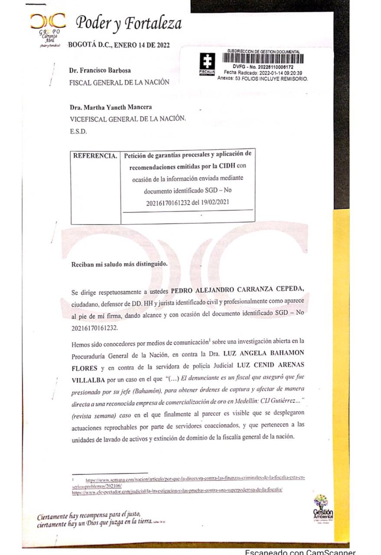 SEMANA conoció graves denuncias contra una alta funcionaria de la Fiscalía por el escándalo de los supermercados Supercundi y Merkandrea.