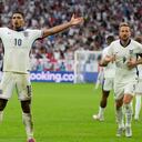 Tras la anotación, el estadio empezó a entonar la famosa canción 'Hey Jude'.