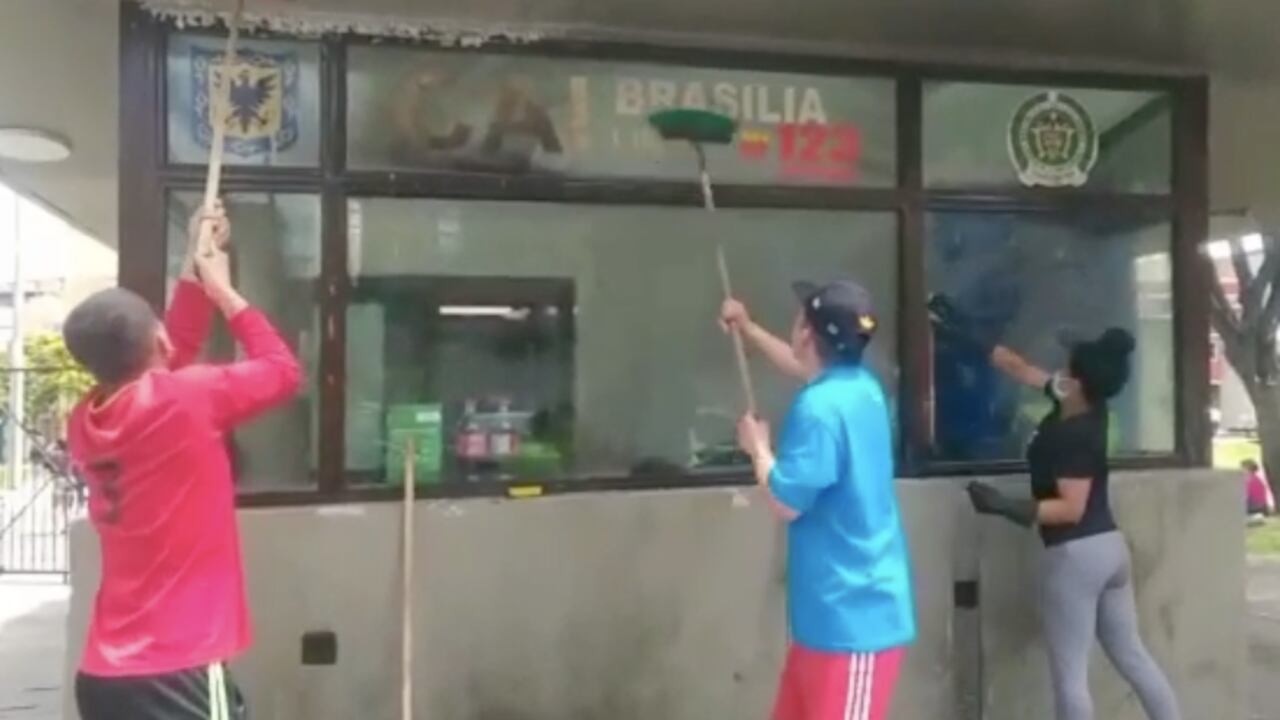 Comunidad del barrio Brasilia