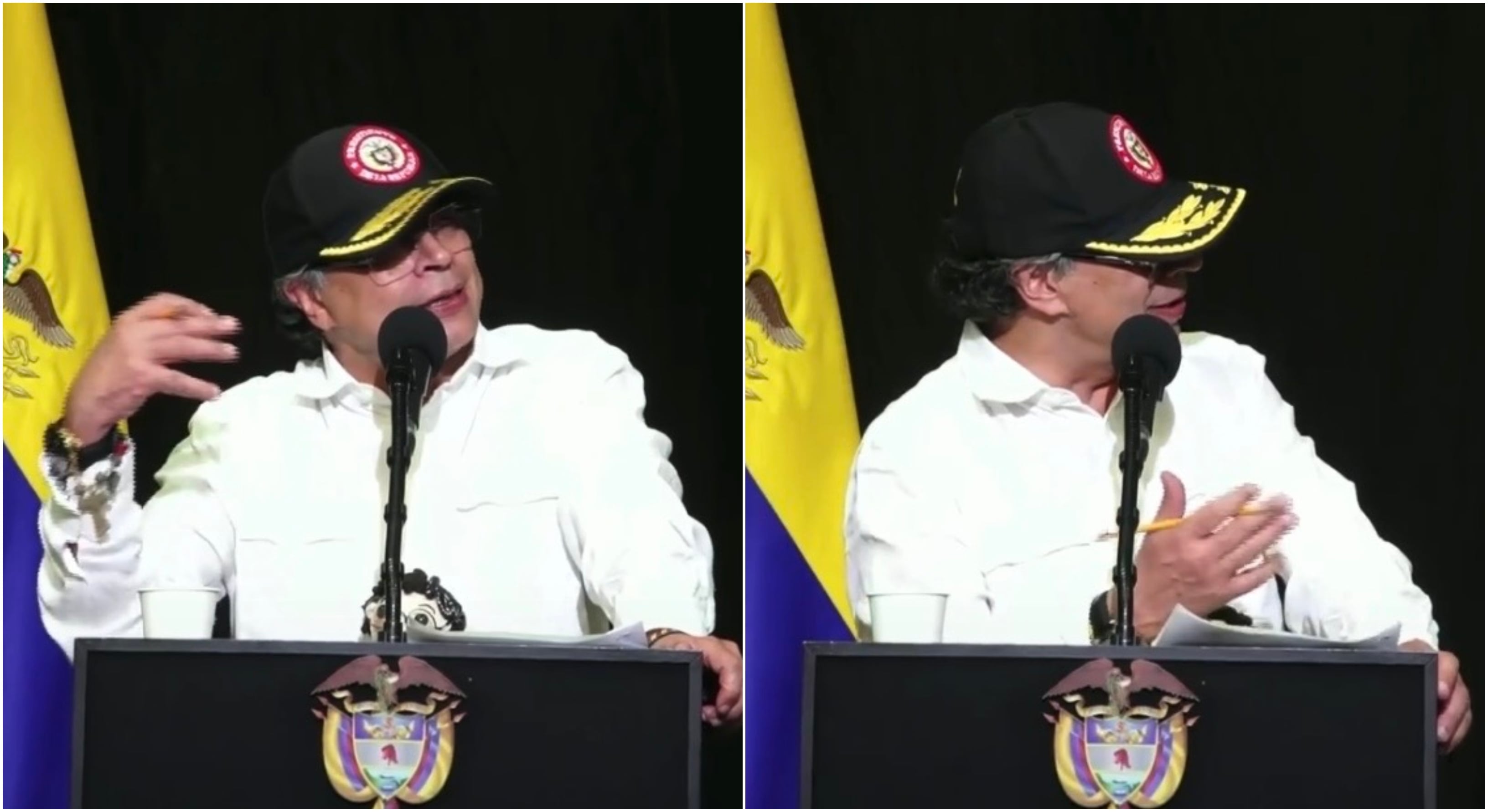 El presidente Gustavo Petro reclamó a uno de los funcionarios de la Casa de Nariño en un evento público que se desarrolló en el Cauca.