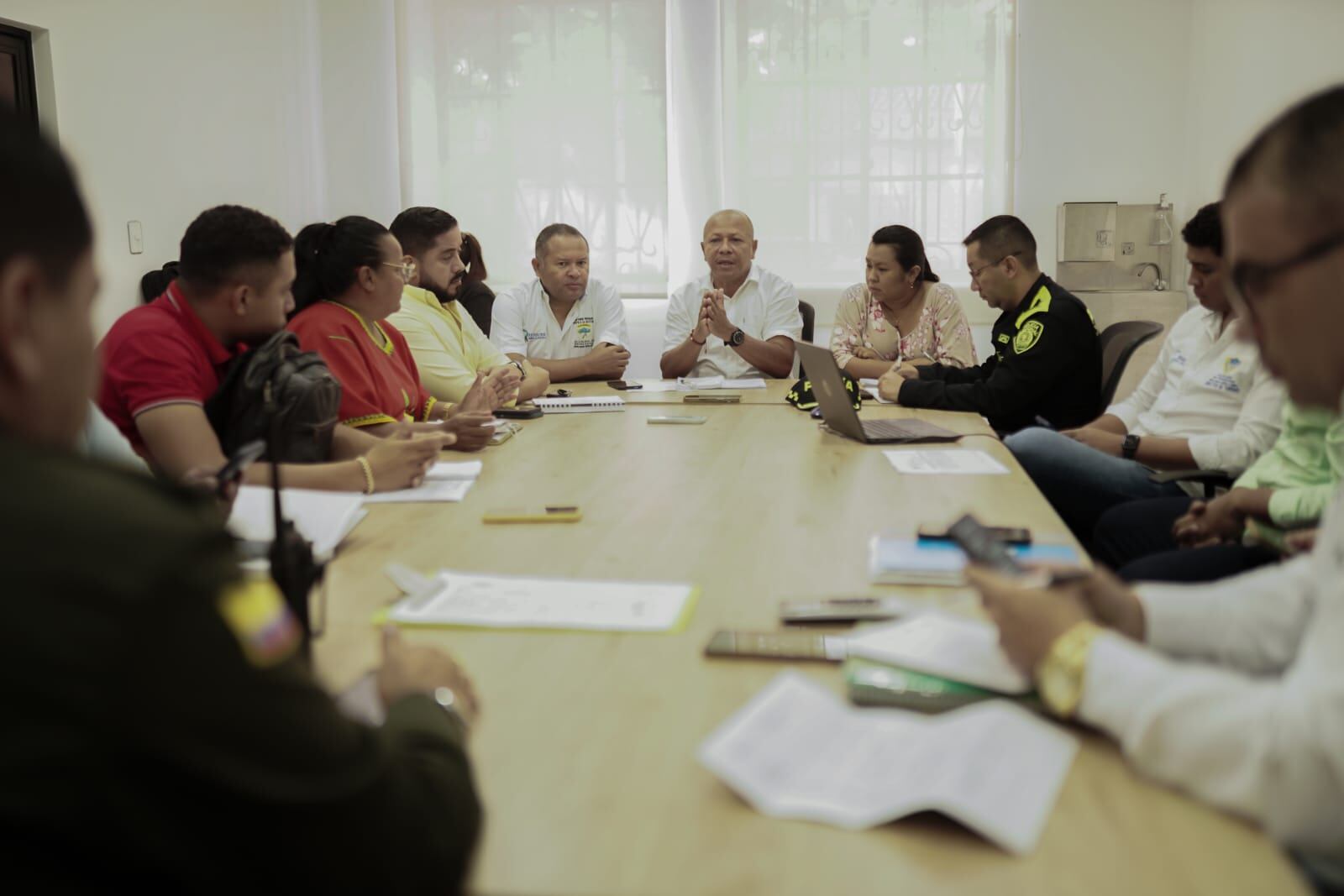 Consejo de Seguridad en Riohacha.