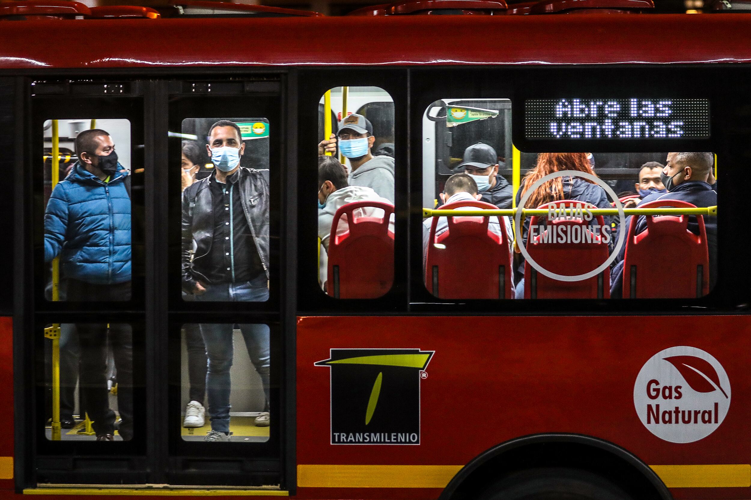 Transmilenio, Transporte, Tapabocas, Covid.