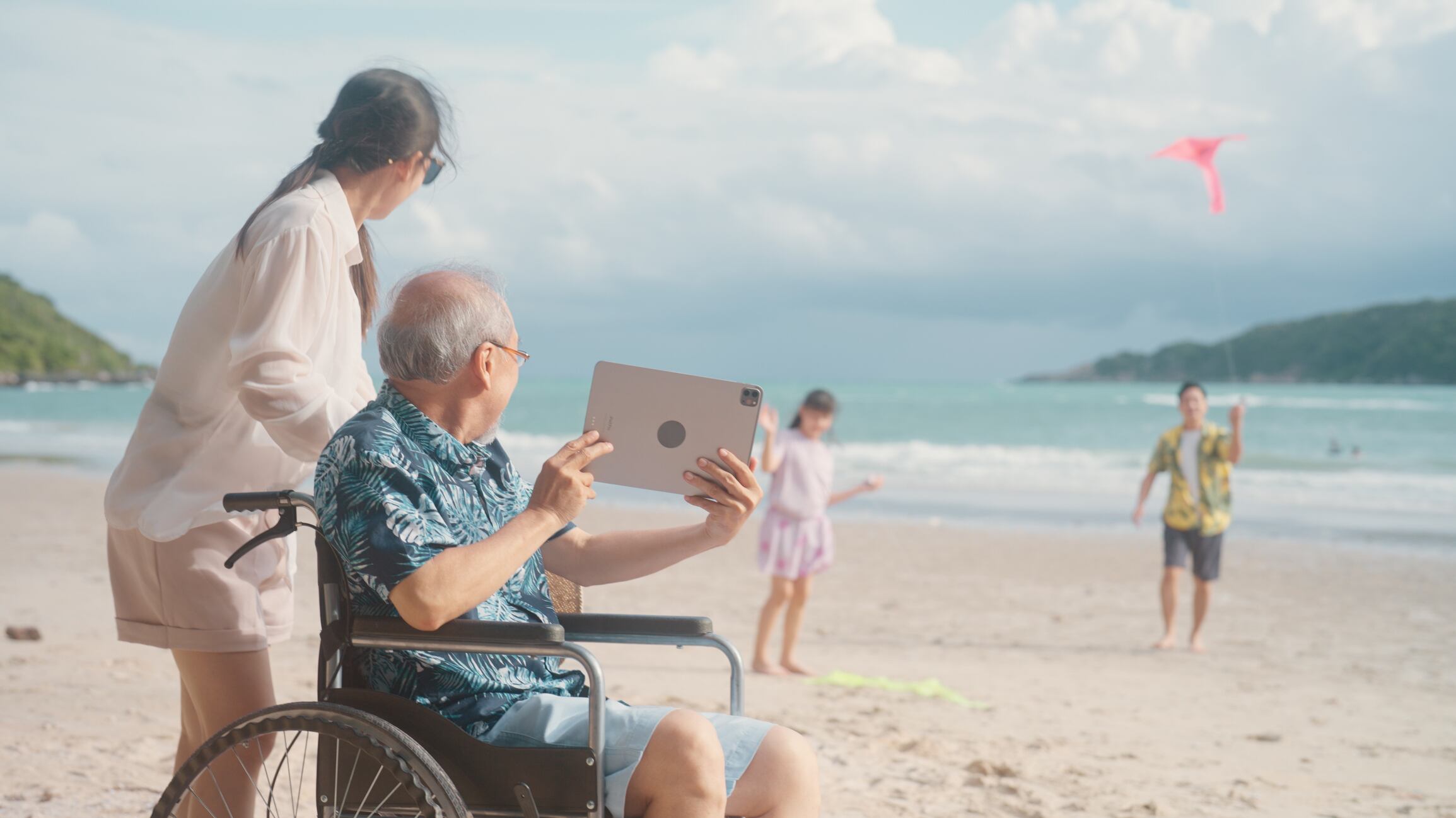 viaje con niños y adultos mayores