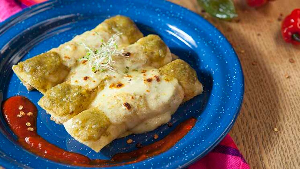 Enchiladas verdes