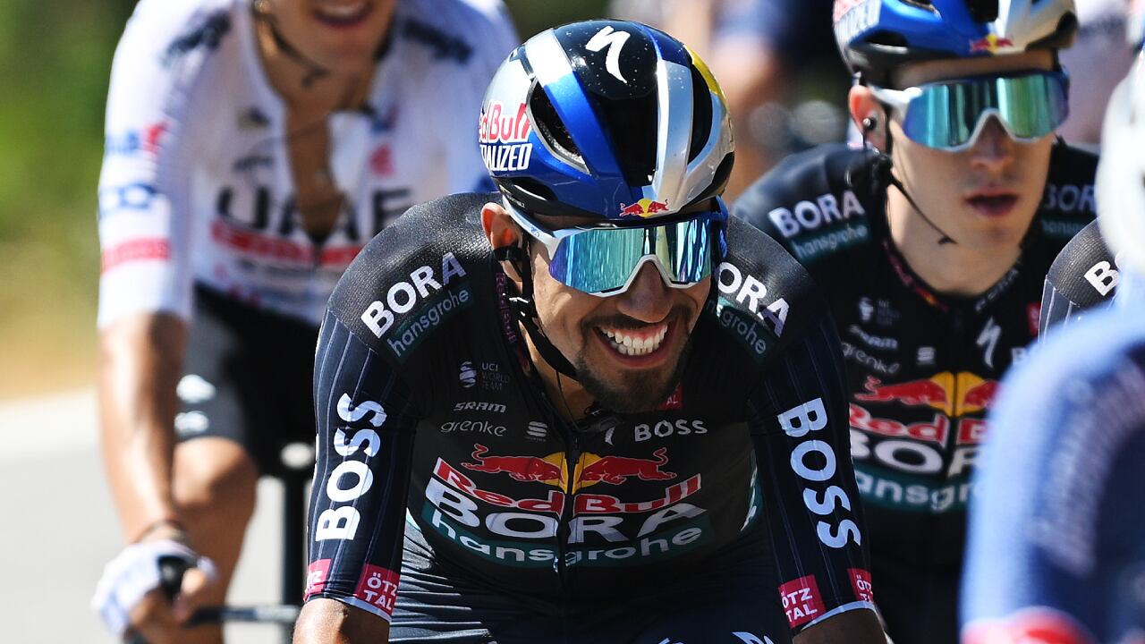 Daniel Martínez, ciclista colombiano del Red Bull Bora-Hansgrohe