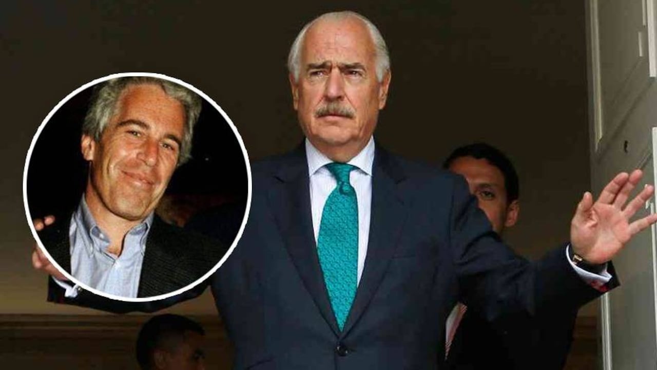 Jeffrey Epstein y el expresidente Andrés Pastrana