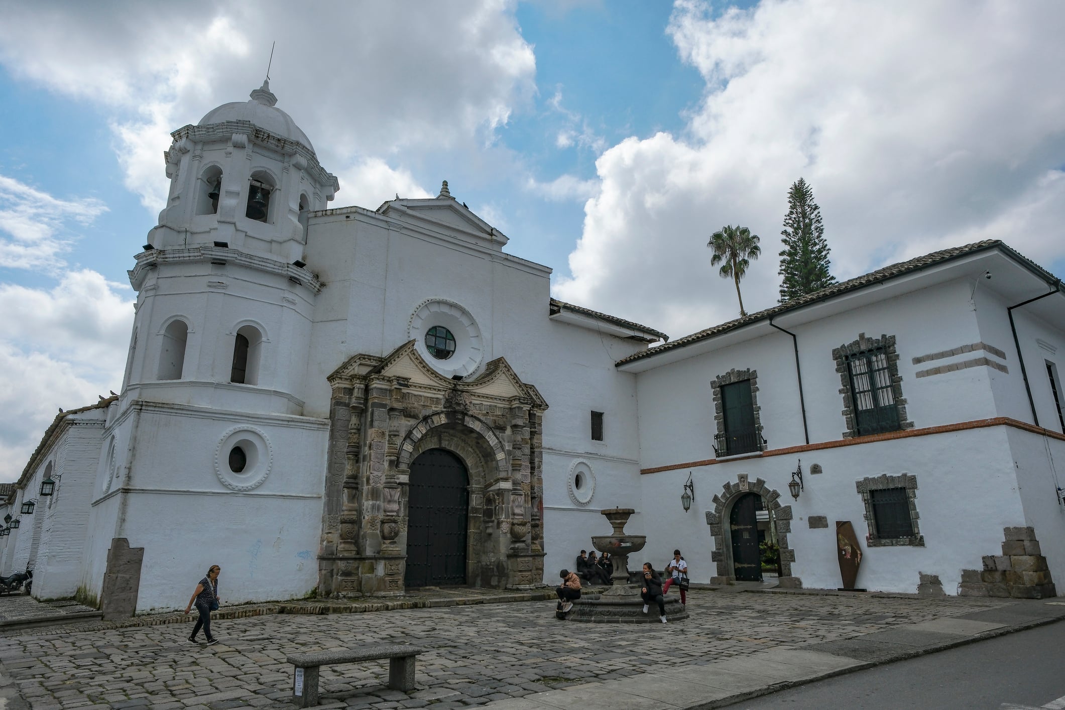Claustro Santo Domingo en Popayán.