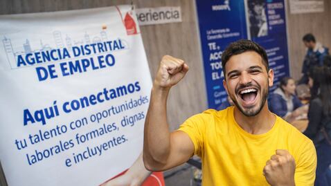 Oferta de empleo: 100 vacantes en Bogotá.