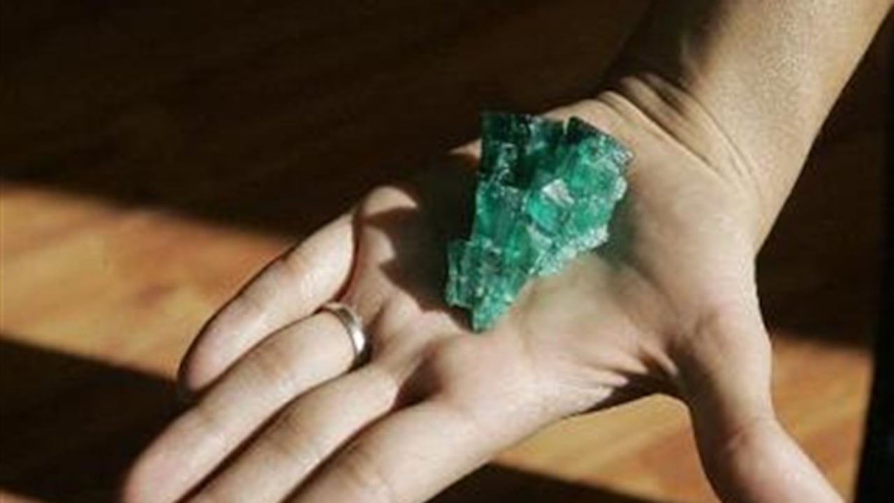 El negocio de las esmeraldas mueve US$120 millones en exportaciones al año.