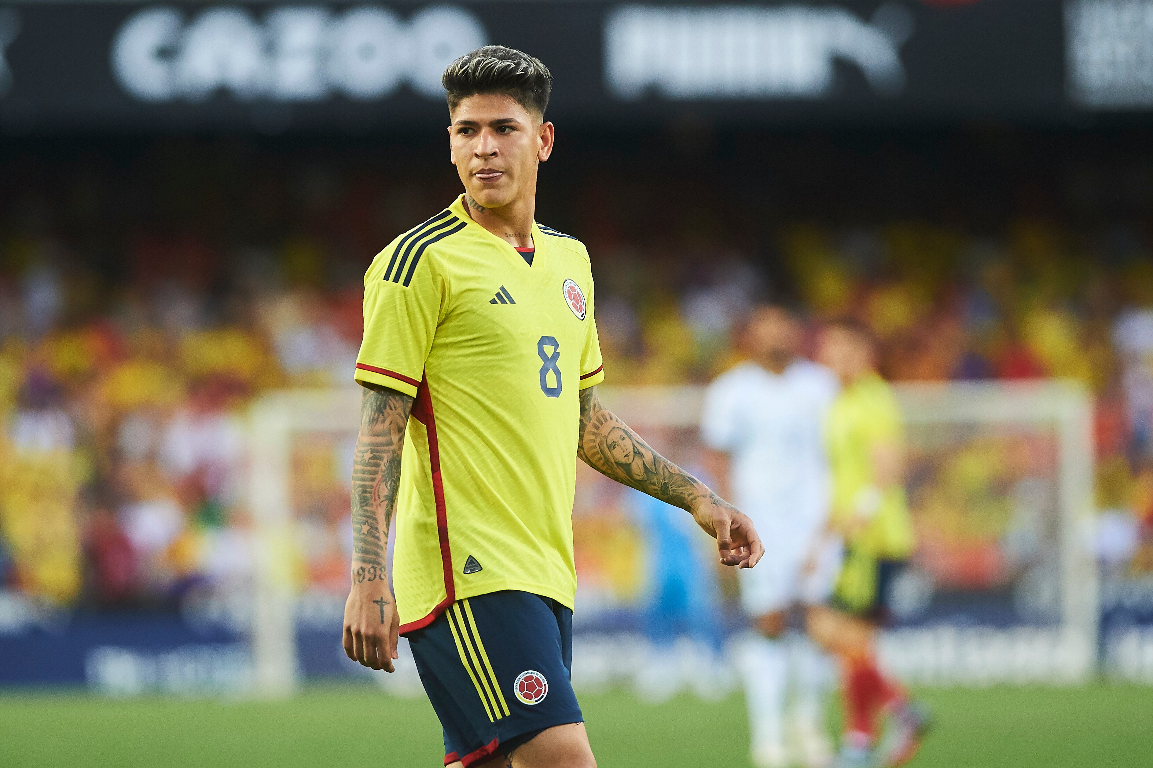 Jorge Carrascal con la Selección Colombia