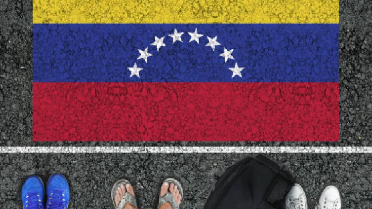 Migrantes venezolanos (imagen de referencia).