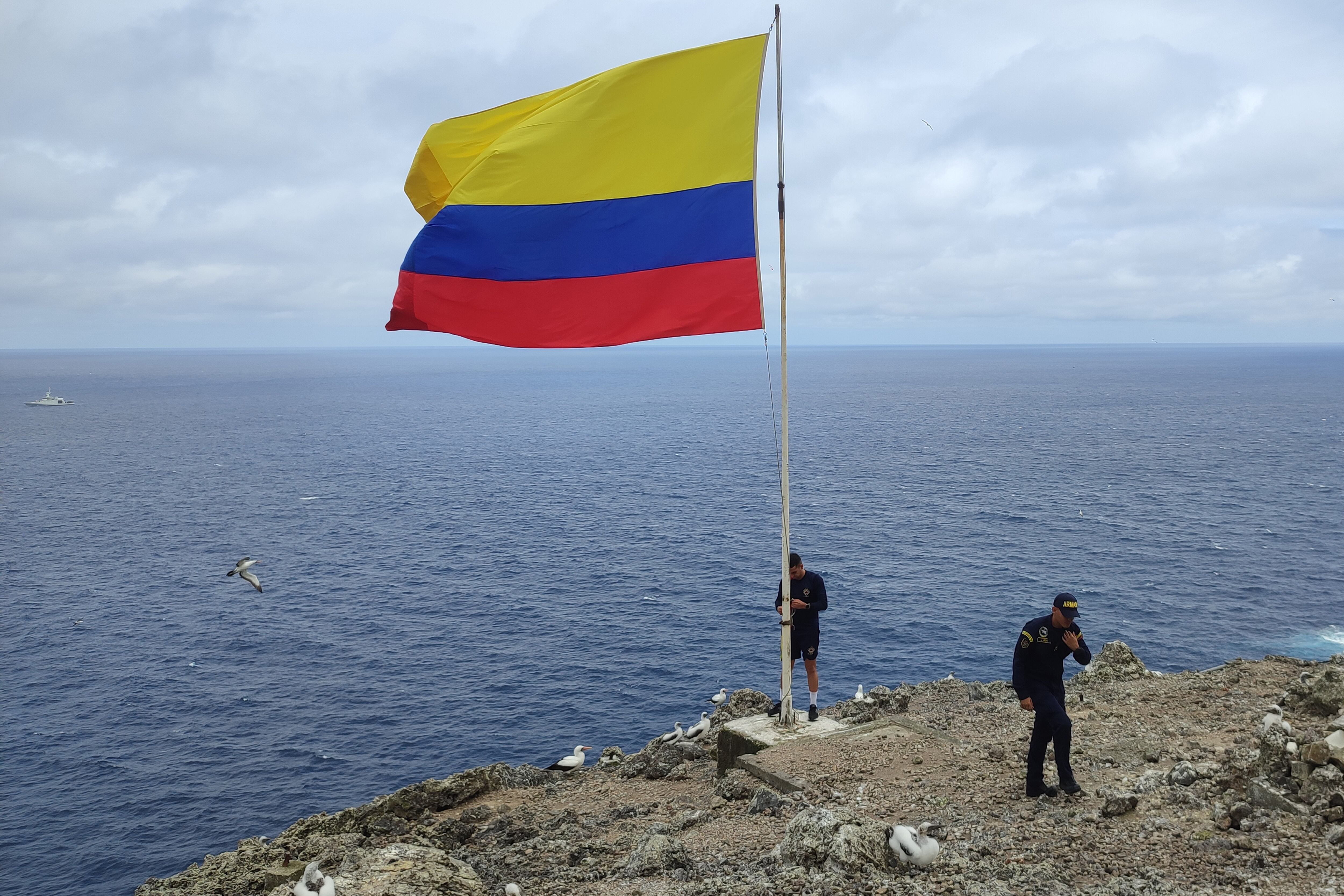 La isla de Malpelo está ubicada en el Océano Pacífico oriental tropical, aproximadamente a 500 kilómetros al oeste del puerto de Buenaventura. En la división político administrativa, pertenece al municipio Buenaventura, Valle del Cauca. El Santuario de Fauna y Flora Malpelo está bajo la administración del Sistema de Parques Nacionales Naturales de Colombia desde 1995, cuenta con sede administrativa en la ciudad de Santiago de Cali y sede operativa en el Distrito de Buenaventura y es Patrimonio Natural de la Humanidad por la UNESCO. Foto Jorge Orozco / El País.