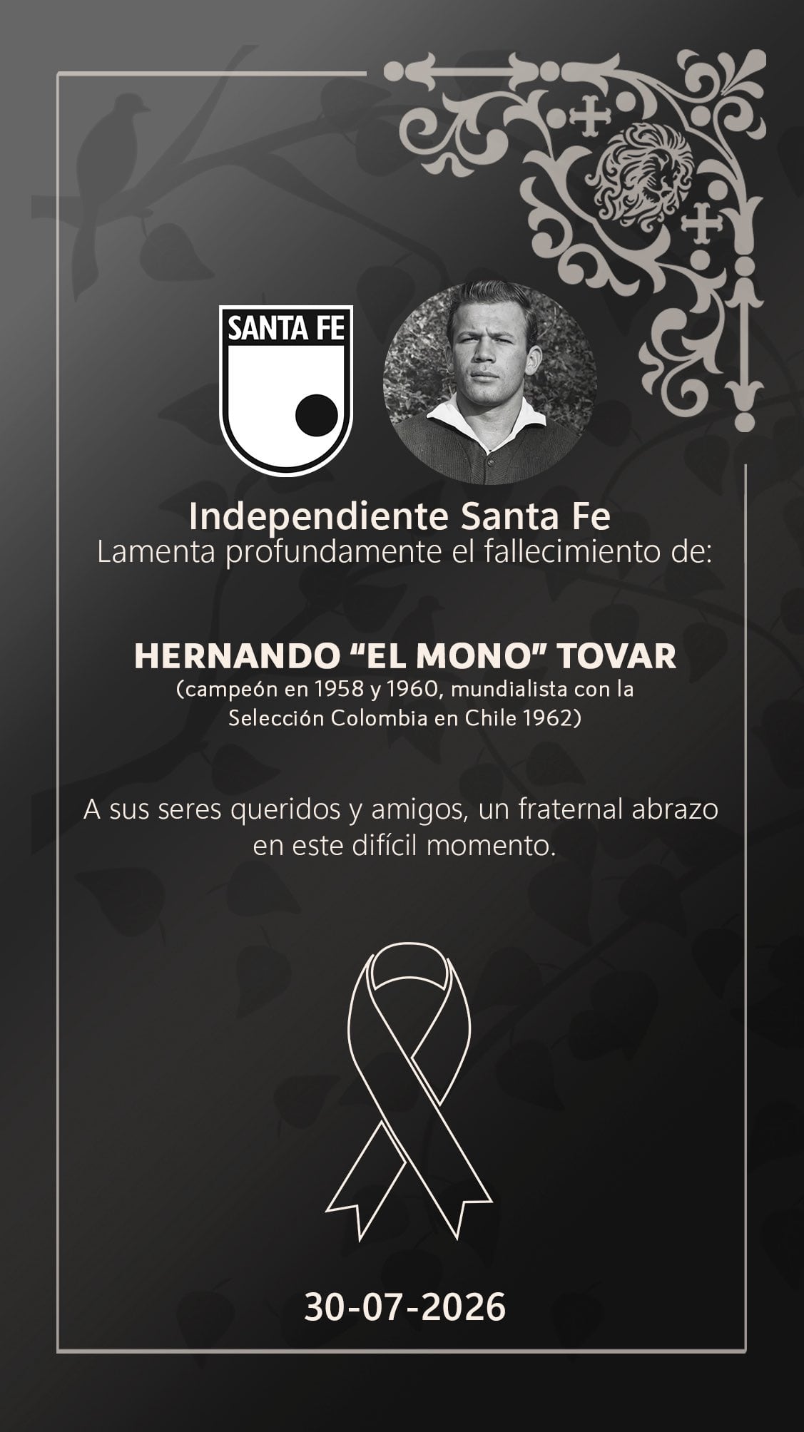 Placa de Santa Fe