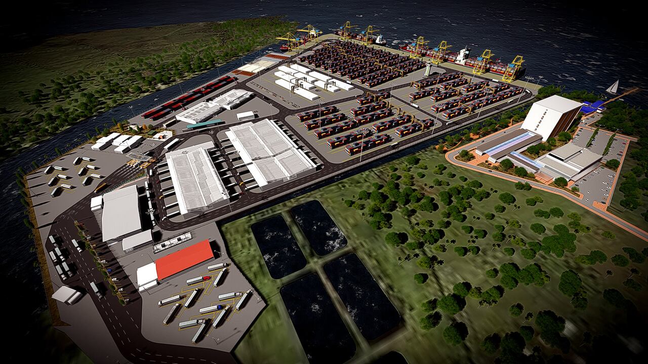 Actualmente, por Urabá entra menos de 1% de la mercancía que ingresa al país. Con Pisisí podría entrar más del 15% pues se espera que en pleno funcionamiento mueva un millón y medio de toneladas por año.