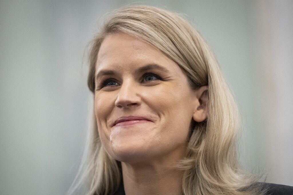 Frances Haugen estará en el Senado este martes (Photo by Drew Angerer / POOL / AFP)
