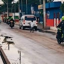 La imagen tomada a uniformados de la Policía en Montería.