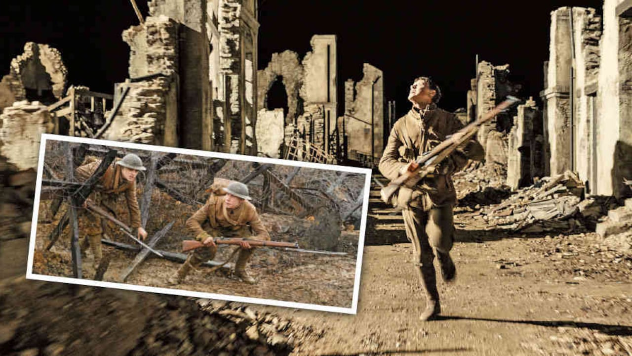 Dean-Charles Chapman y George MacKay protagonizan la cinta ganadora del Globo de Oro a mejor drama. Algunos le critican que parece un ejercicio técnico.