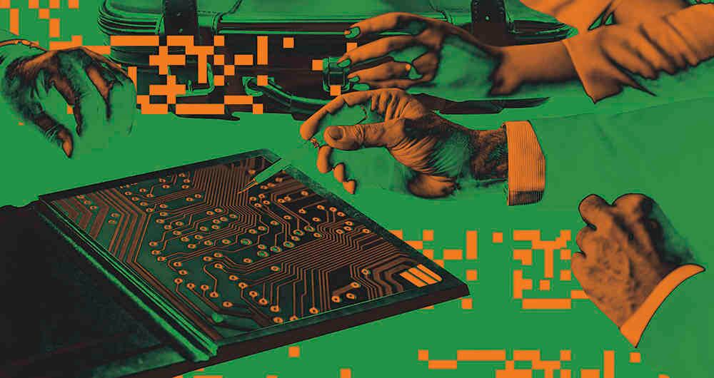 La inteligencia artificial determina la decisión judicial: es la distopía de las máquinas que deciden sobre la libertad de los humanos. Ilustración por Daniel Senior.