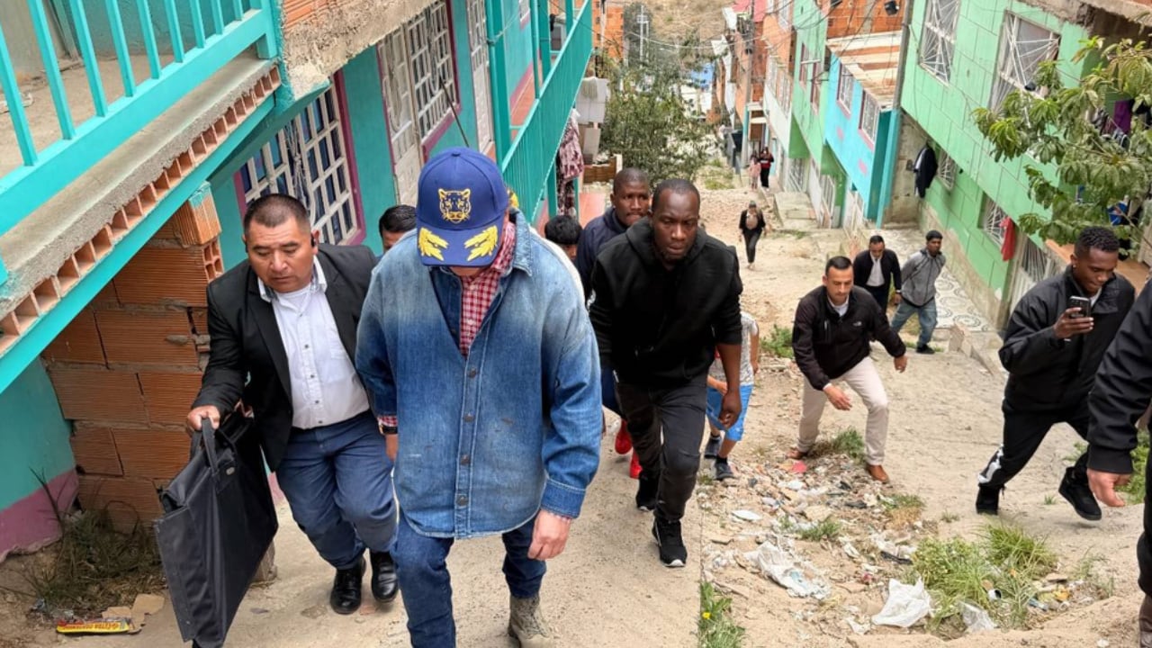 Gustavo Petro, expresidente de Colombia, estuvo el 23 de septiembre de 2026 en Ciudad Bolívar, Bogotá.