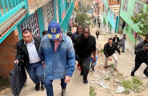 Gustavo Petro, expresidente de Colombia, el 23 de septiembre de 2026 en Ciudad Bolívar (Bogotá)