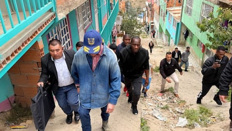 Gustavo Petro, expresidente de Colombia, el 23 de septiembre de 2026 en Ciudad Bolívar (Bogotá)