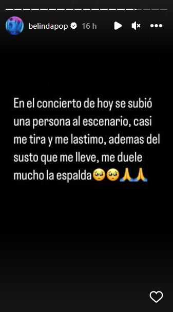 Foto: Instagram @belindapop.