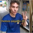 El tiktoker aseguró que solo se quedaría en ese hostal por dos noches.