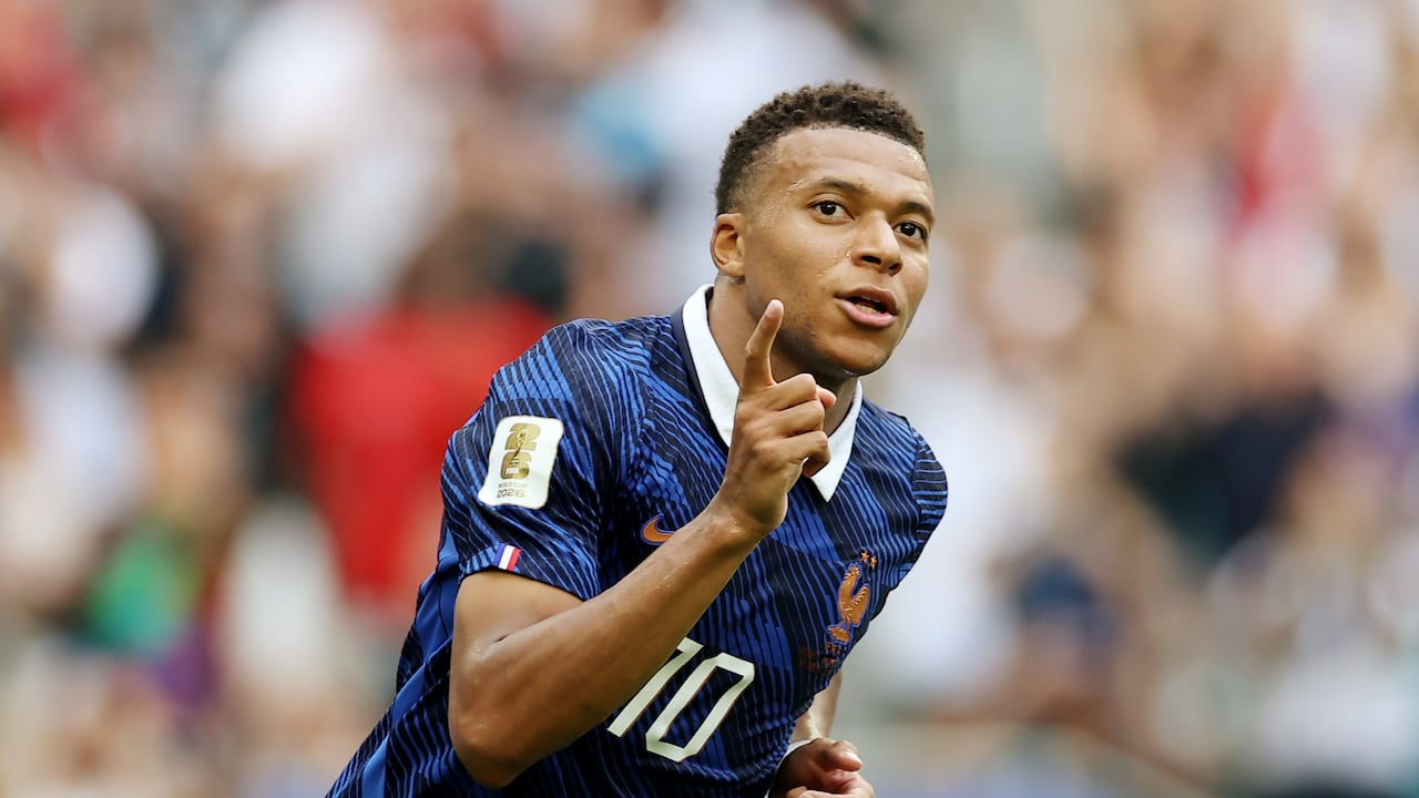 Mbappé llegó a su gol número 22 en la historia de los mundiales.