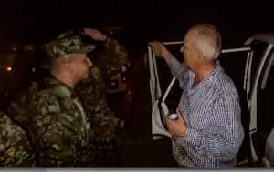 Liberación de Juan Gonzalo Vélez, quien había sido secuestrado por hombres armados en zona rural del municipio de Concordia, Antioquia.