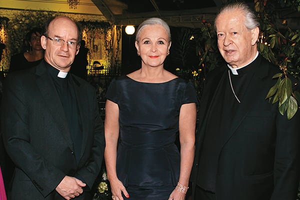 Rafael de Brigard, Julia Salvi y Enrique Sarmiento.