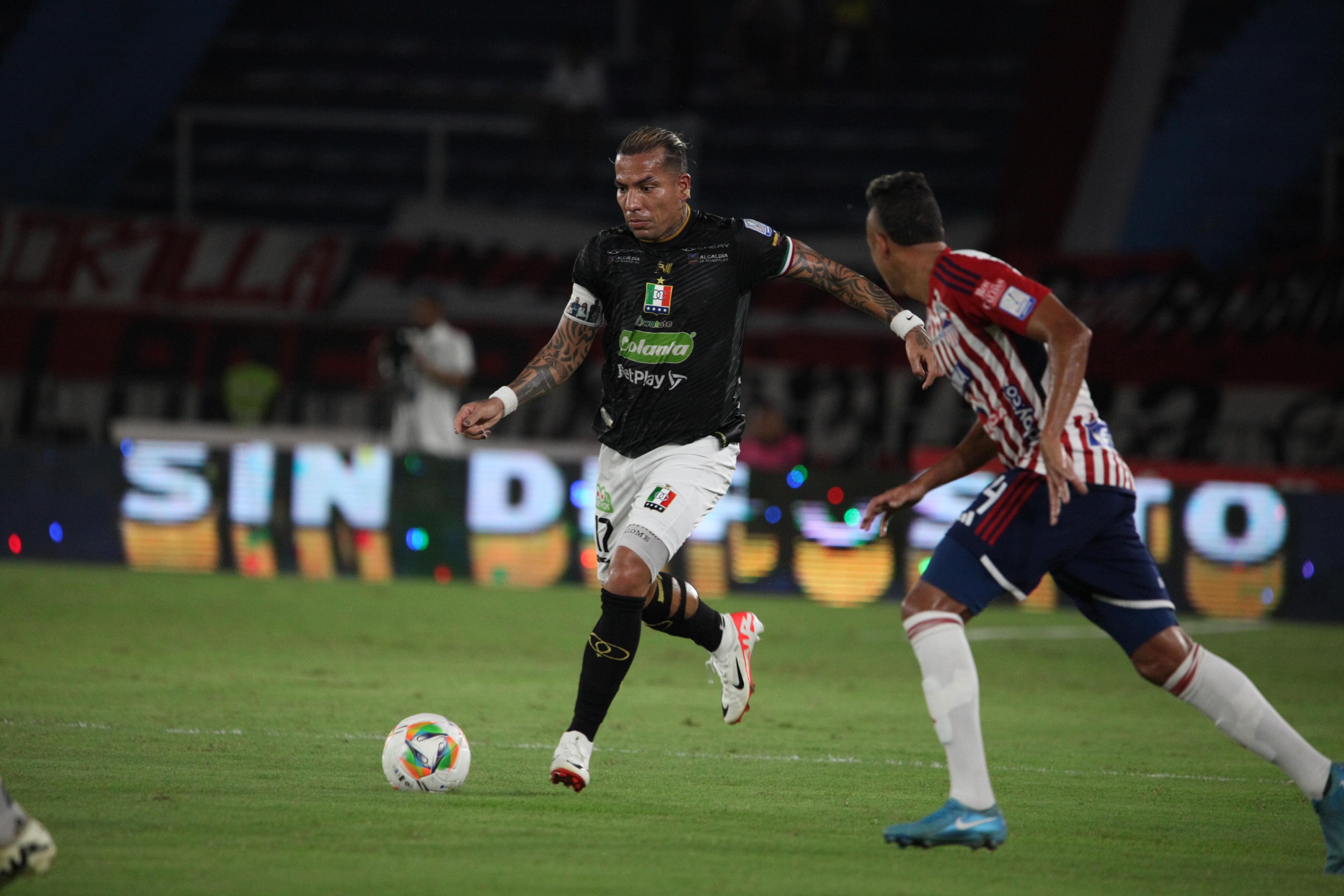 Dayro Moreno puso el empate a uno en el segundo tiempo.