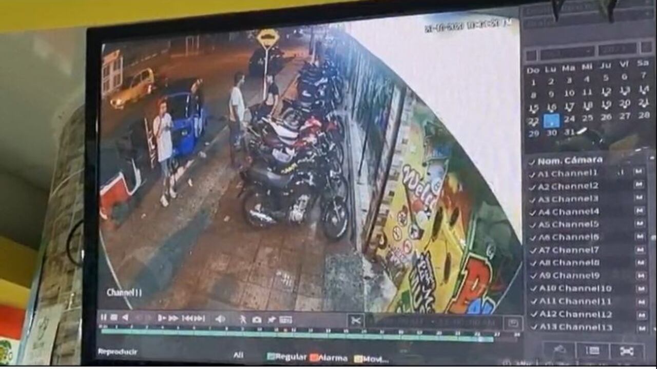 Cámara de seguridad registra masacre en Soledad, Atlántico.
