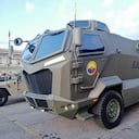 Un camión de estos, del Ejército, fue quemado por población en El Plateado Cauca.