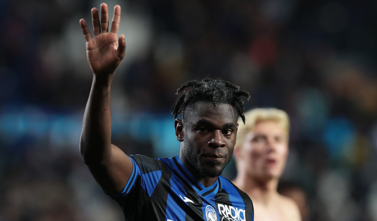 Duván Zapata podría salir de Atalanta en el actual mercado de pases