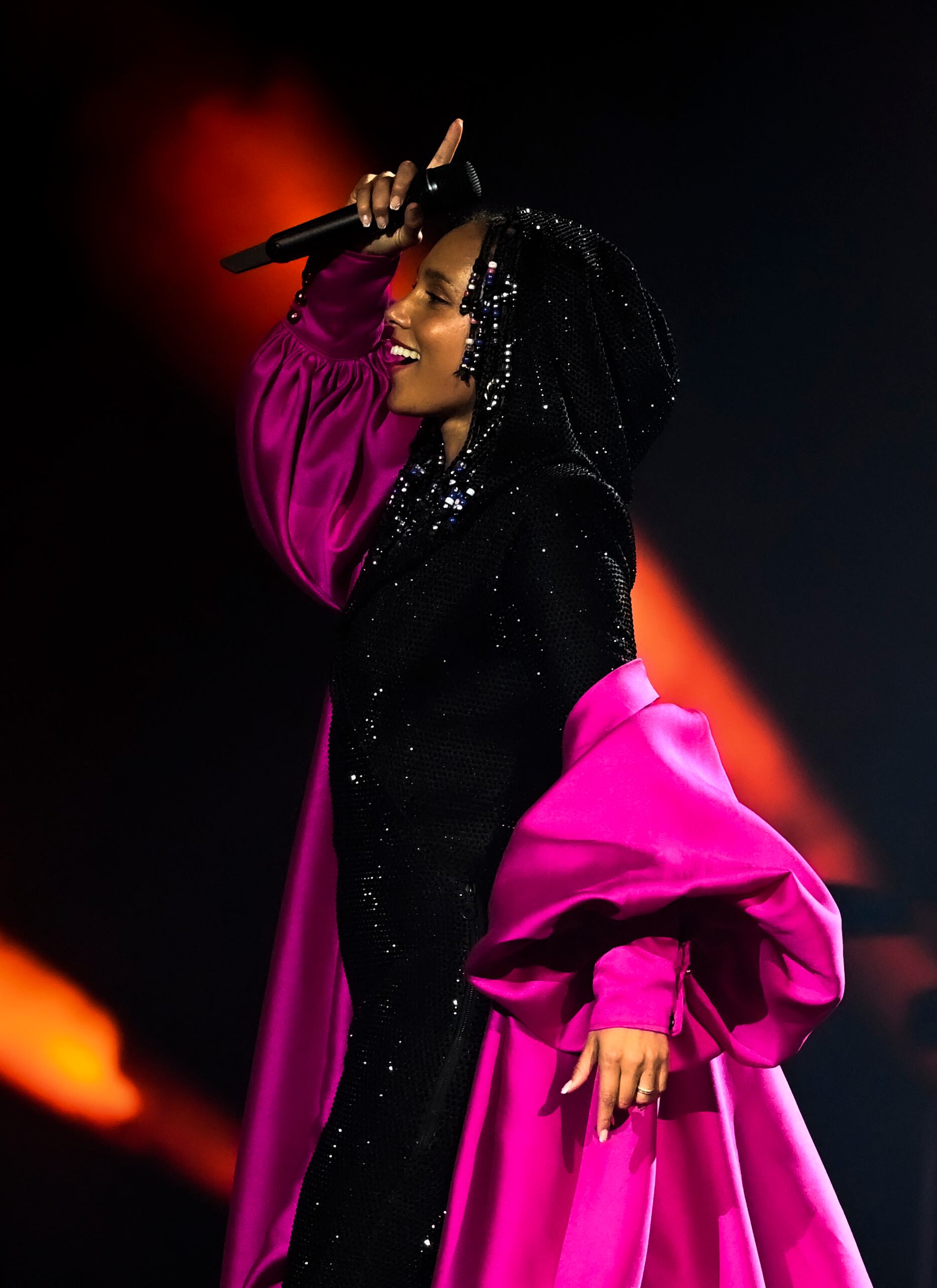 alicia keys en el movistar arena